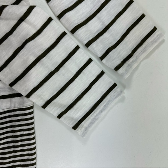 Talbots Open Front Lightweight Duster Cardigan Size Medium Long Sleeve Draped - Picture 7 of 8